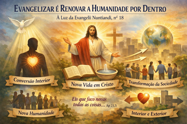 Evangelizar é renovar a humanidade por dentro: leitura pastoral do número 18 da Evangelii Nuntiandi
