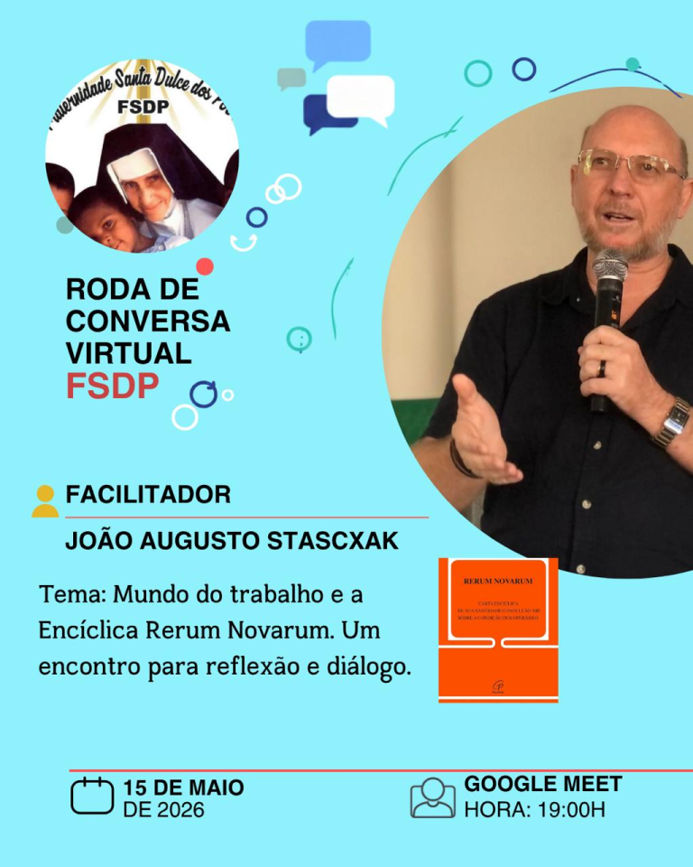 Formação da Fraternidade Santa Dulce dos Pobres aprofunda reflexão sobre o mundo do trabalho e a Rerum Novarum